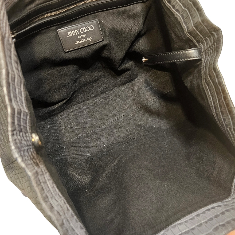 JIMMY CHOO LEATHER TOTE - Picture 8 of 12